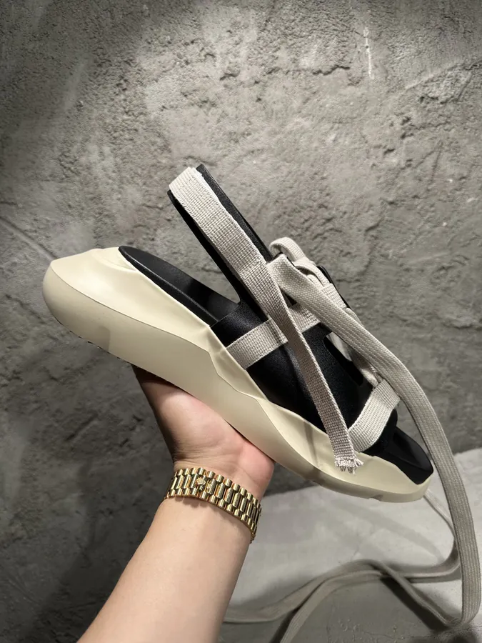 Rick Owens 2023SS Thick Heel Buckle Sandals