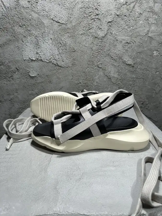 Rick Owens 2023SS Thick Heel Buckle Sandals