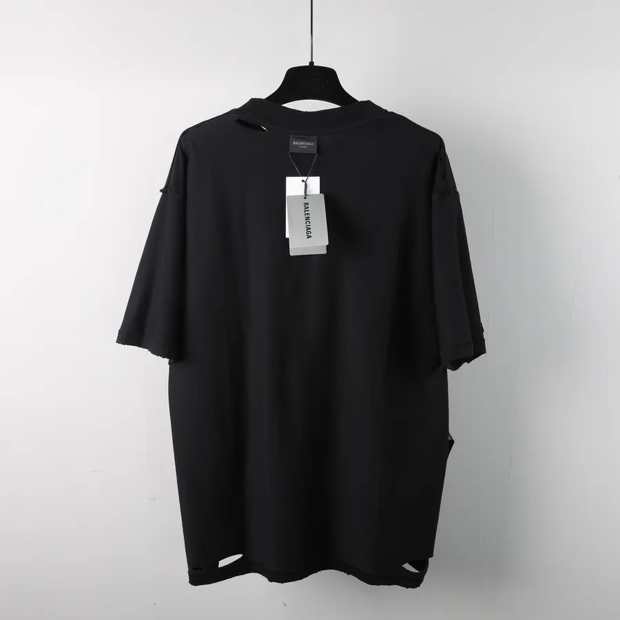 BaleenCiaGa Earth Print Short Sleeve