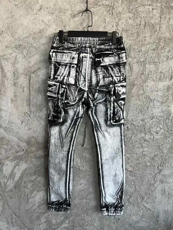 Rick Owens Drkshdw 2023SS Coated Denim Work Pant