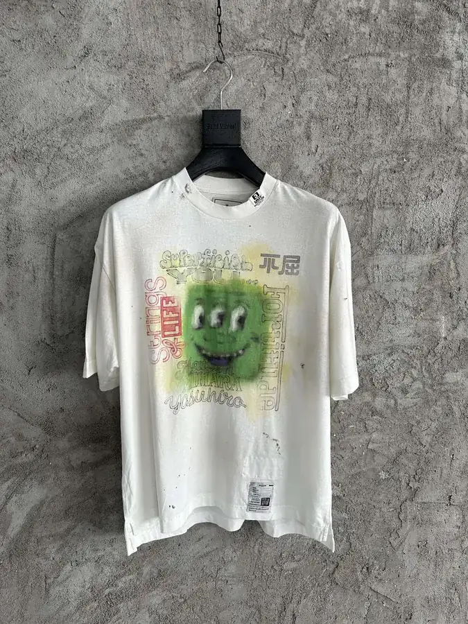 Maison MIHARA YASUHIRO 2024SS Three Eye Print Short Sleeve