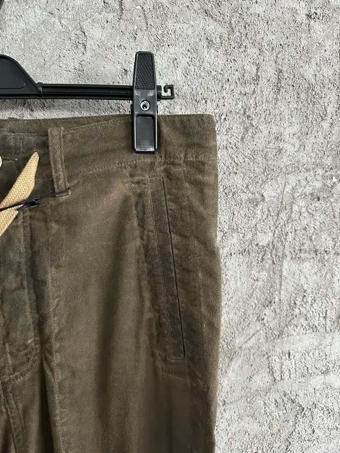 UMA WANG 2023SS Water Scoured Cotton Pants