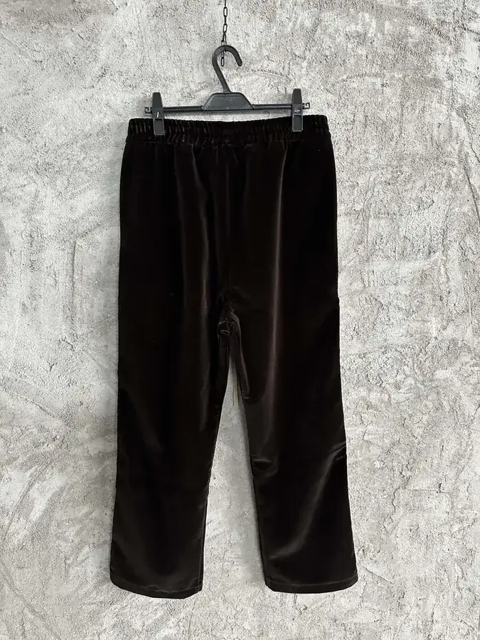 FEAR OF GOD 2024SS Side Stripe Velvet Trousers
