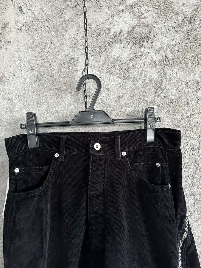RICK OWENS DEKSHDW Light Wool Banana Zip Leggings