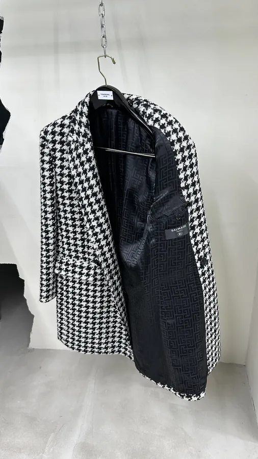 Balmain Coat Details