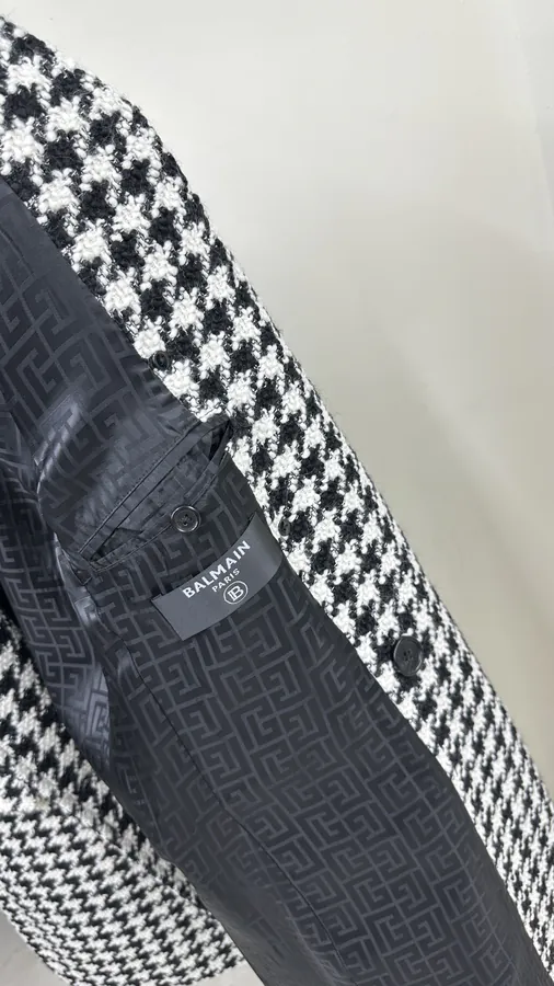 Balmain Coat Details