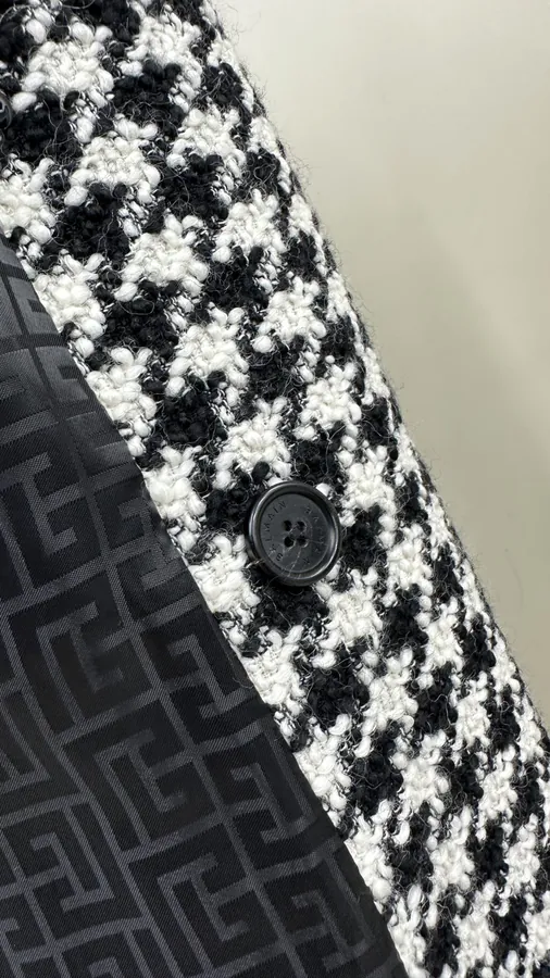 Balmain Coat Details