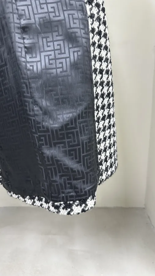 Balmain Coat Details