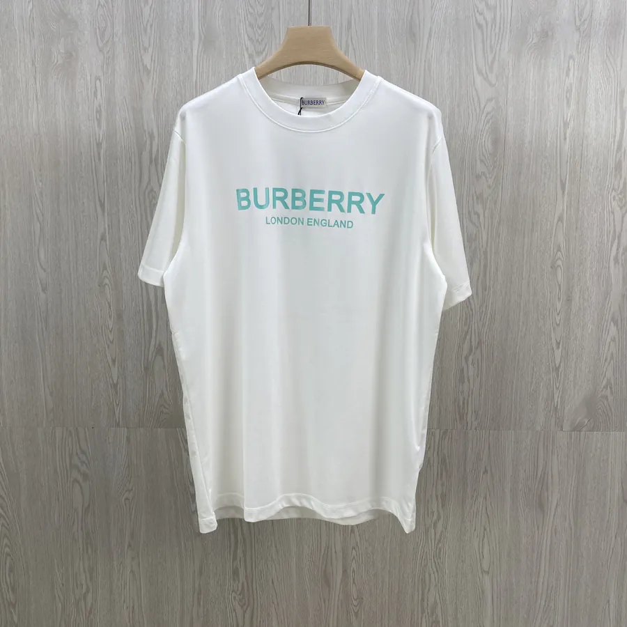 Burberry Letter Logo Print情侣短袖