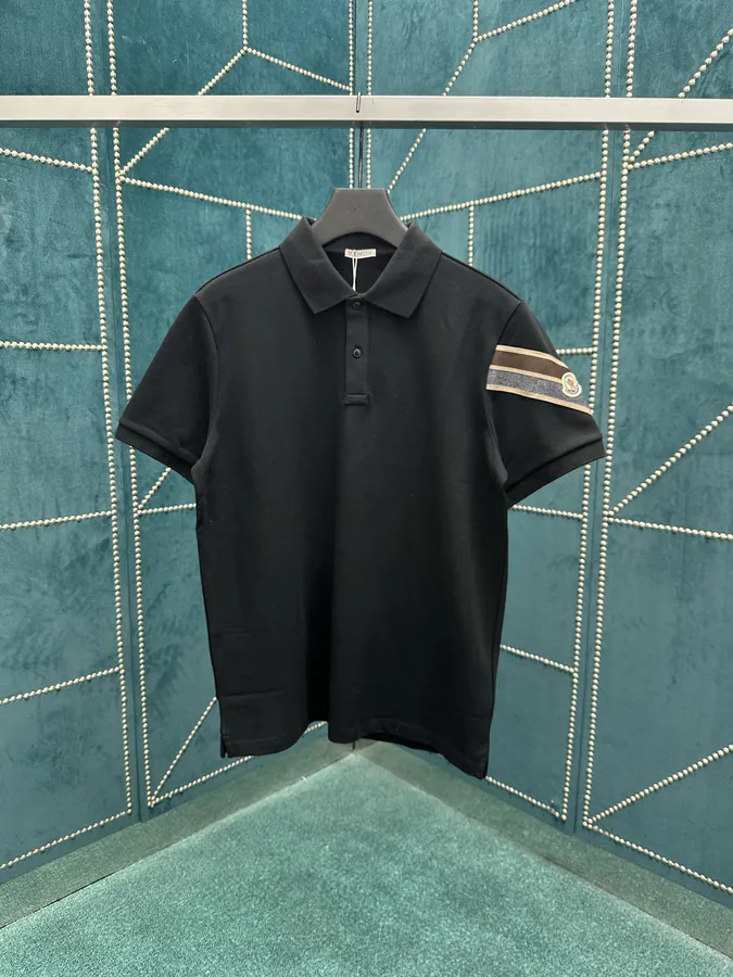Monte 25ss New Cotton Canvas Polo Shirt with Classic Design
