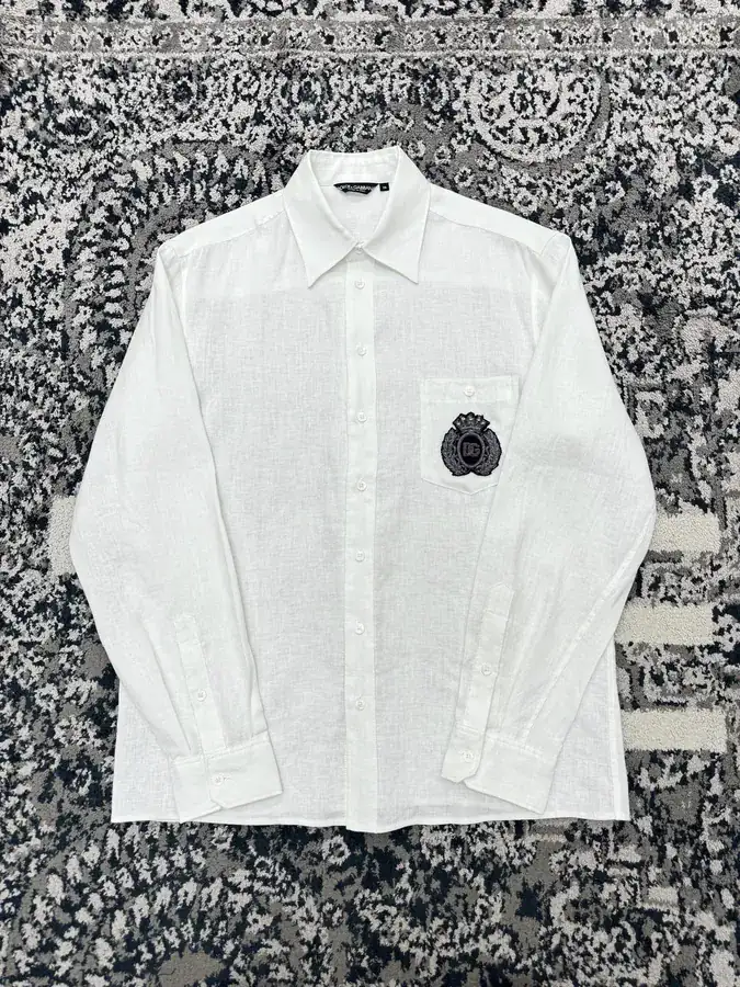 Italian Holiday Mens 25ss New Pattern Embroidered Linen