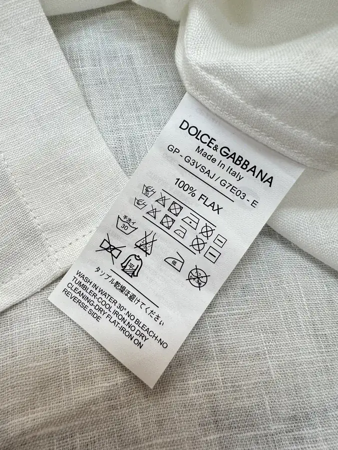 Italian Holiday Mens 25ss New Pattern Embroidered Linen
