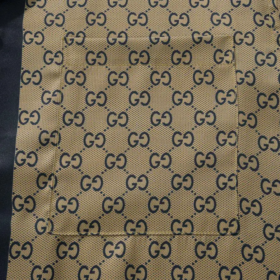 P460 Set! New GC Print Shirt, GG Pattern Inspired by Founder's Initials