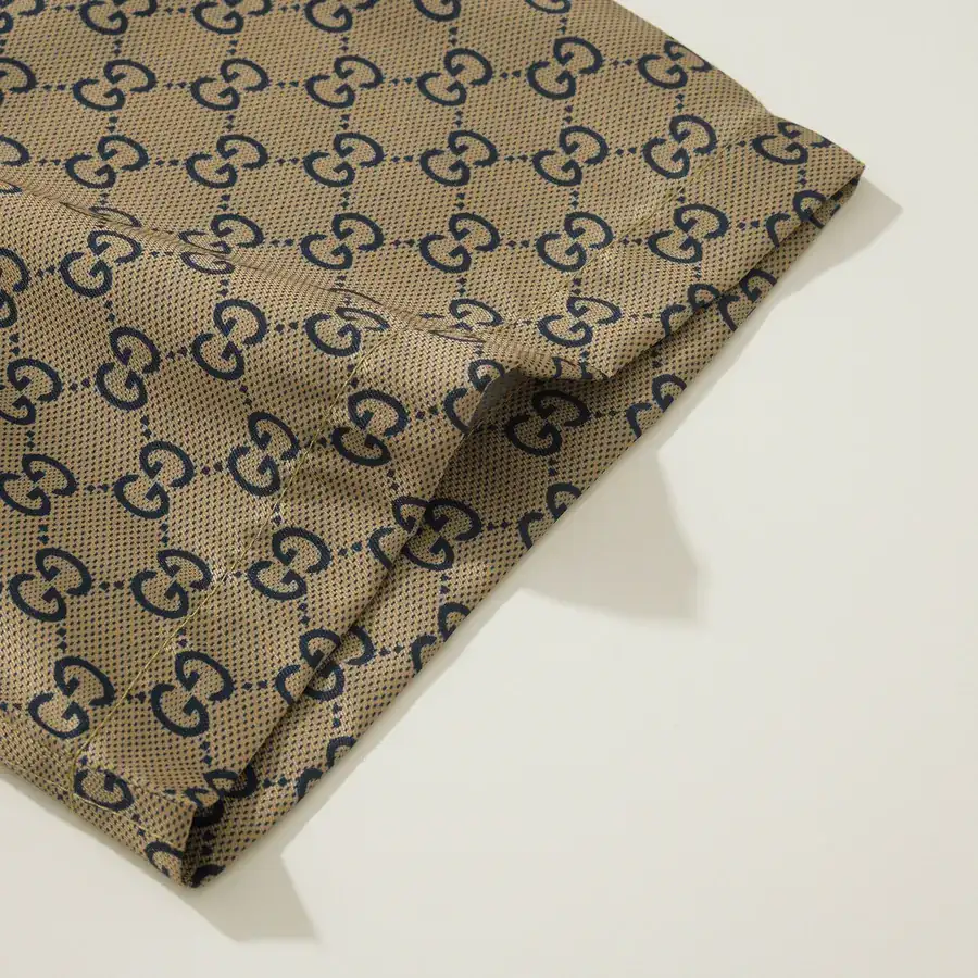 P460 Set! New GC Print Shirt, GG Pattern Inspired by Founder's Initials