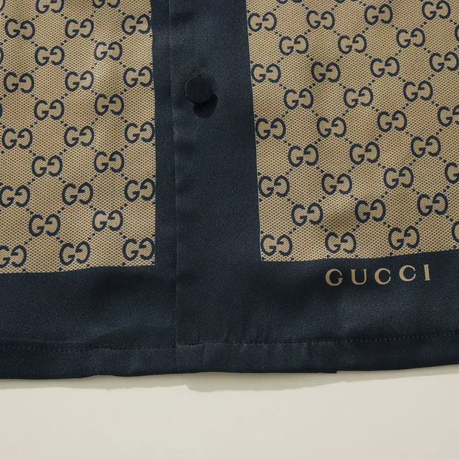 P460 Set! New GC Print Shirt, GG Pattern Inspired by Founder's Initials