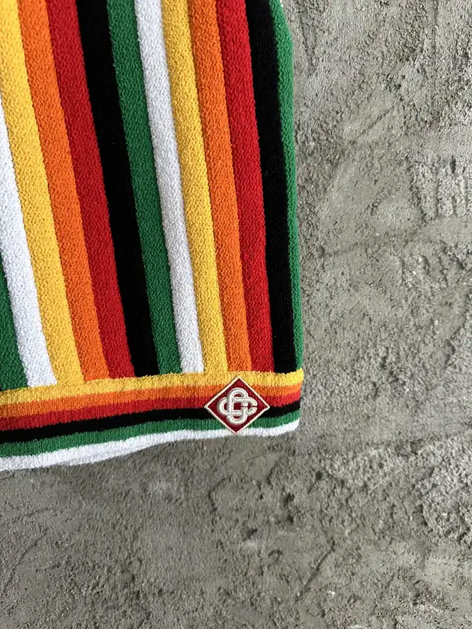 CASABLANCA 2024SS Color Striped Shorts