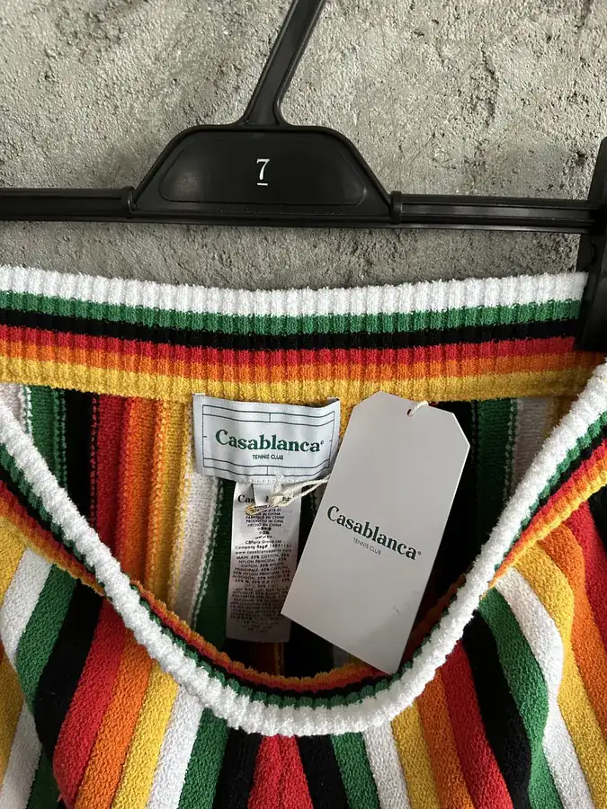 CASABLANCA 2024SS Color Striped Shorts