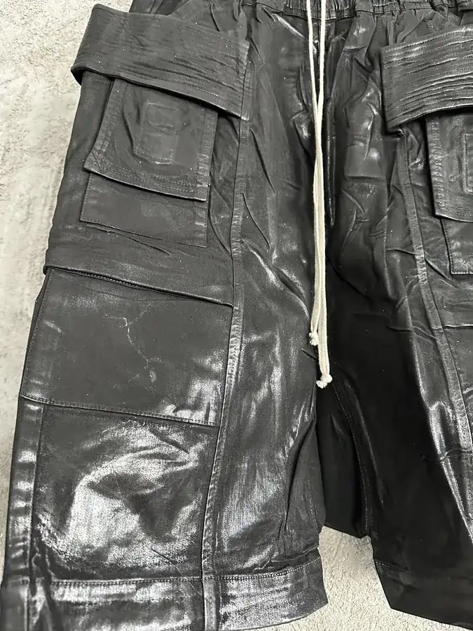 RICK OWENS DEKSHDW 2025SS Custom Denim Shorts