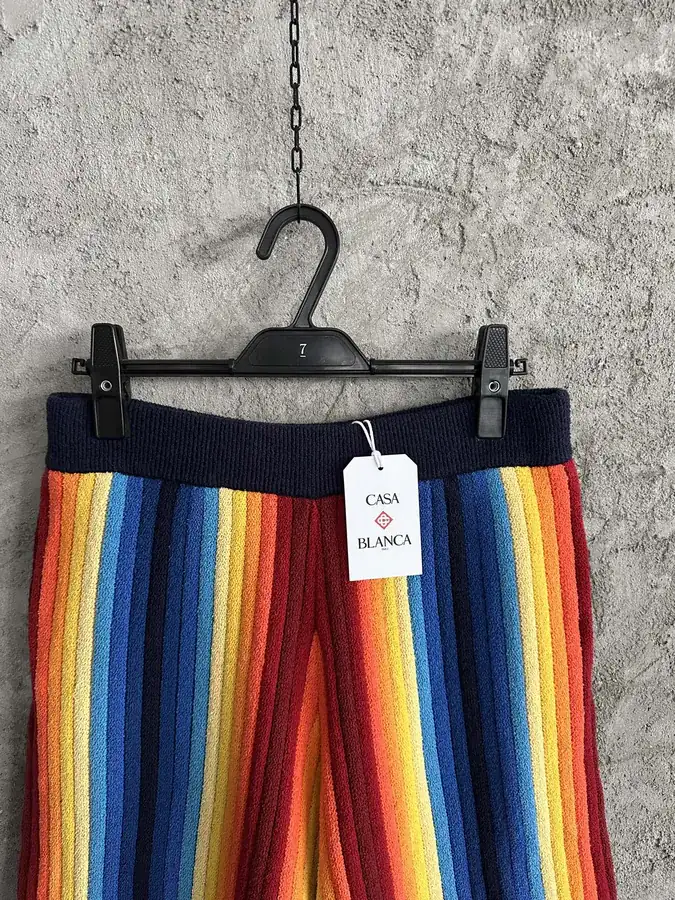 CASABLANCA 2025SS Stripe Short Shorts