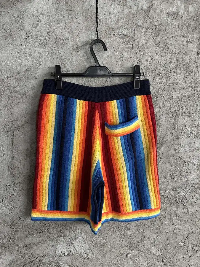 CASABLANCA 2025SS Stripe Short Shorts