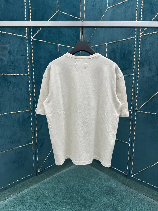 150 Maje 25ss New Embroidered Logo Loose Short Sleeve T shirt