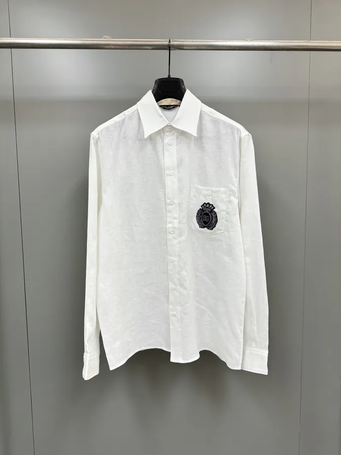 Italian Holiday Mens Patterned Linen