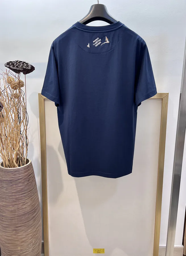Louis Vuitton Regatta T Shirt Blue and White Unisex