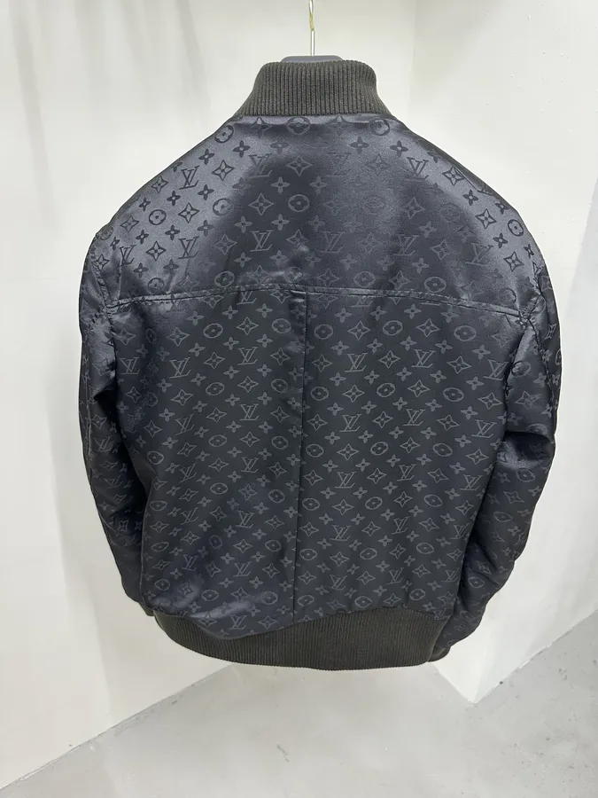 LV Simple Double Sided Leather Jacket