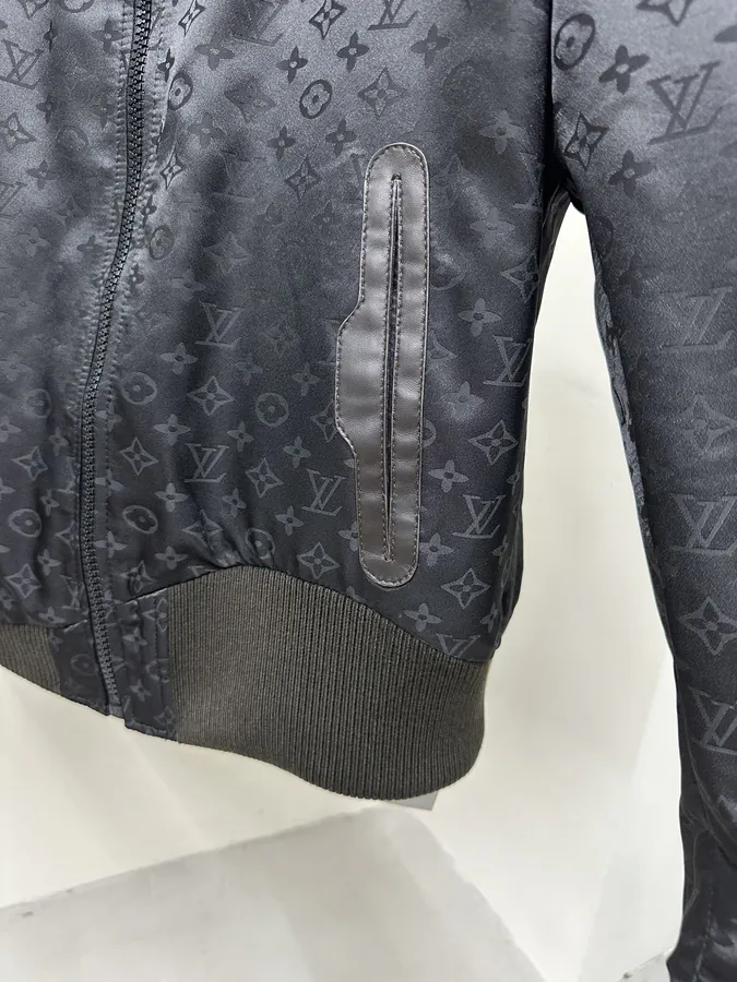 LV Simple Double Sided Leather Jacket