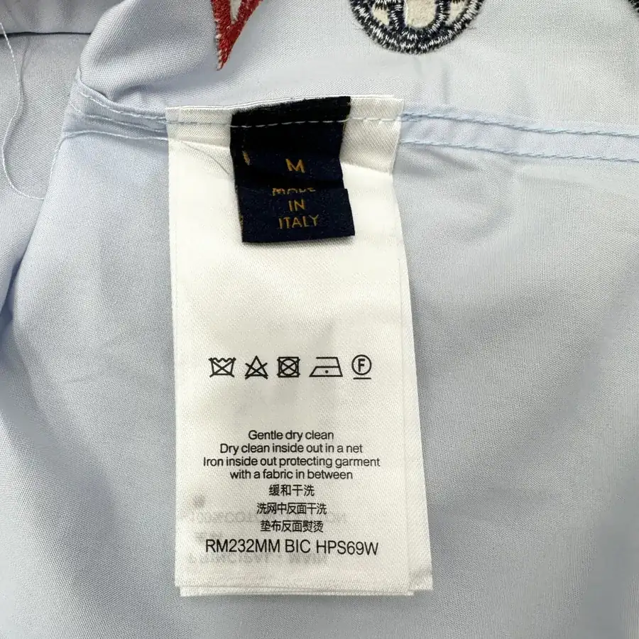 1V Embroidered Short Sleeve Shirt