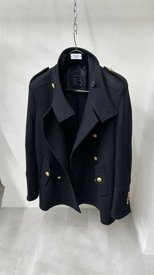 Balmain Coat Details