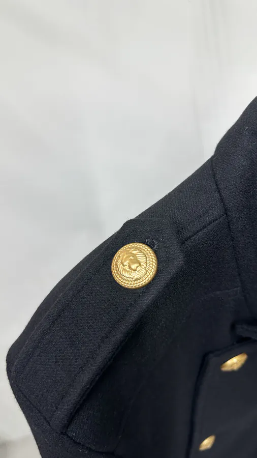 Balmain Coat Details