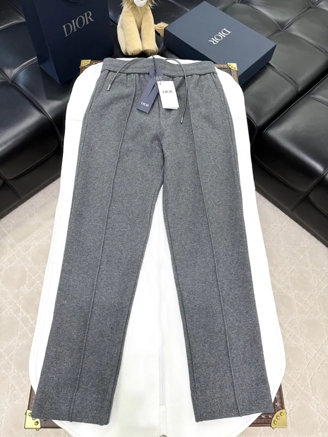 P360 CD 2024SS Embroidered Cashmere Sweatpants