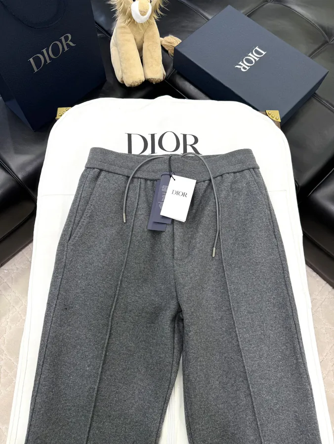 P360 CD 2024SS Embroidered Cashmere Sweatpants
