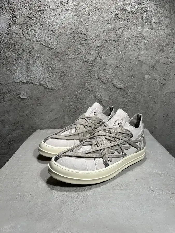 Rick Owens 2025SS Crazy Tied Low Top Sneaker