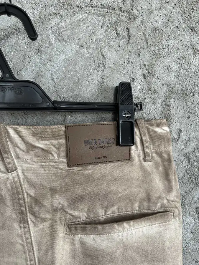 UMA WANG 2023SS Washed Denim Straight Leg Trousers