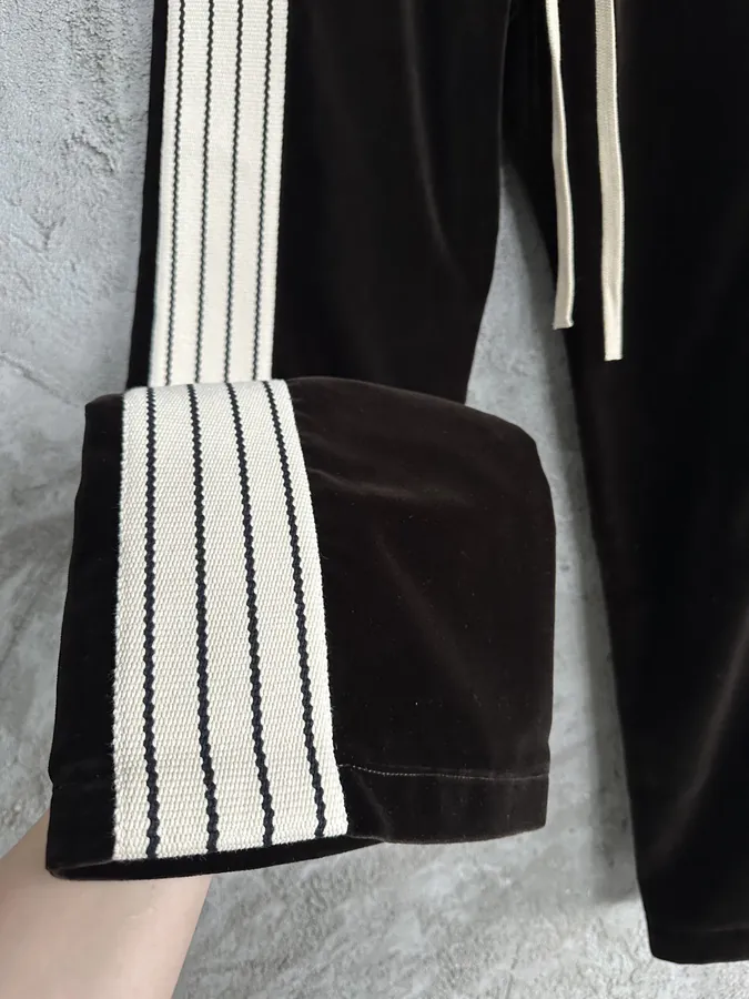 FEAR OF GOD 2024SS Velvet Side Tie Trousers