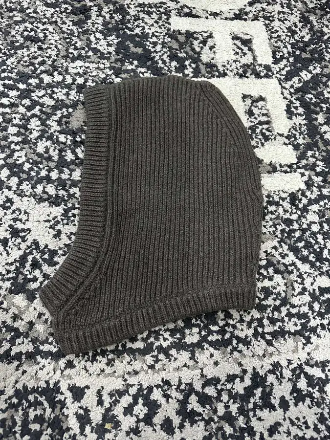 Rick Owens 2023SS Autumn New Wool Cap (Balaclava) One Size, Two Colors