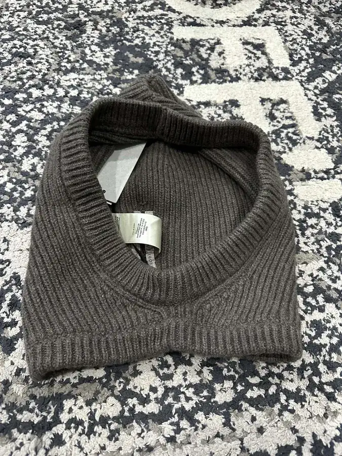 Rick Owens 2023SS Autumn New Wool Cap (Balaclava) One Size, Two Colors