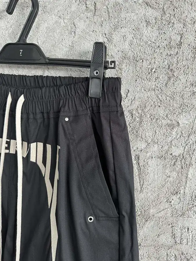 Rick Owens 2024SS Embroidered Statement Pocket Workwear Pants