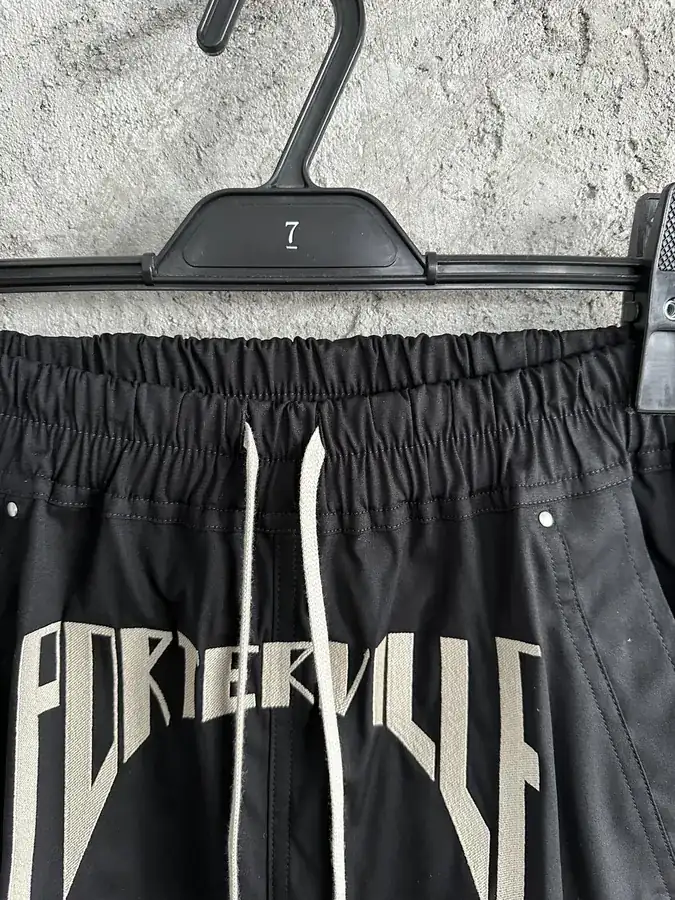 Rick Owens 2024SS Embroidered Statement Pocket Workwear Pants