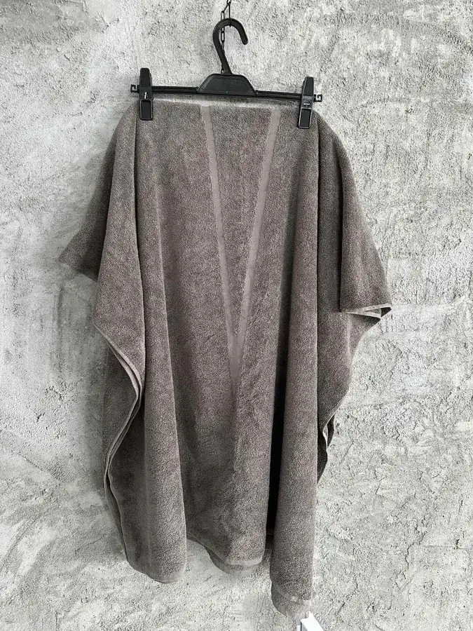 Rick Owens 2024SS Star Bath Towel with Custom Thick Loop Cotton Fabric
