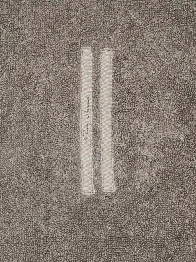 Rick Owens 2024SS Star Bath Towel with Custom Thick Loop Cotton Fabric