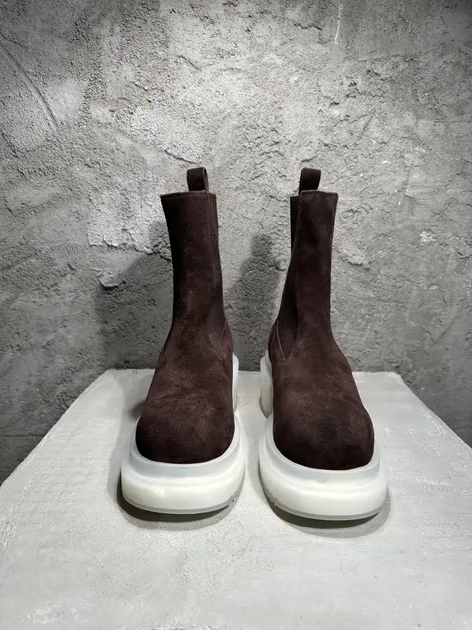 Rick Owens 2025SS Stretch Sole Thick Heel Boots