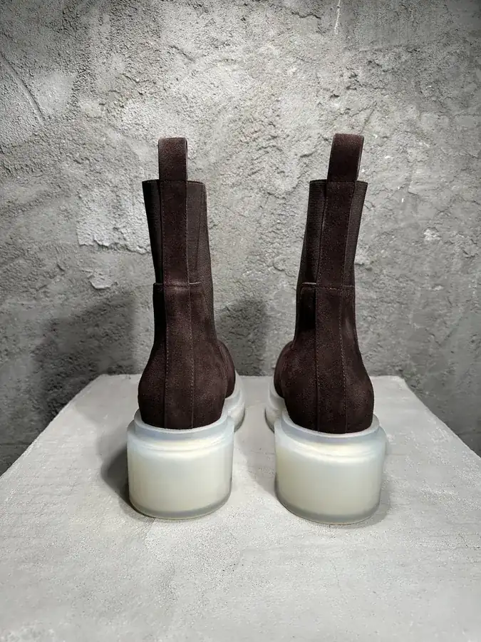 Rick Owens 2025SS Stretch Sole Thick Heel Boots