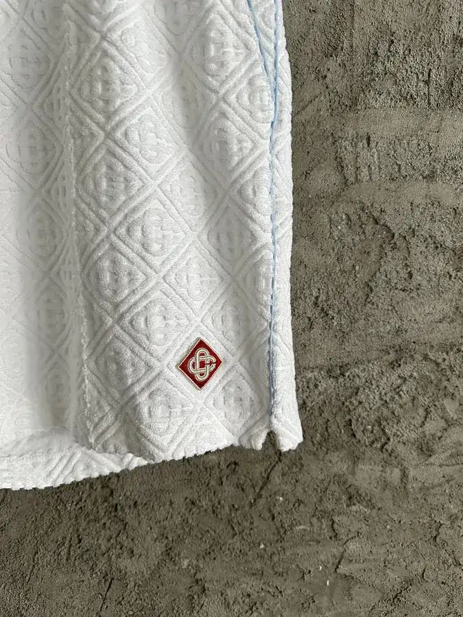 CASABLANCA 2024SS Logo Print Short