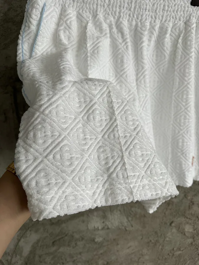 CASABLANCA 2024SS Logo Print Short