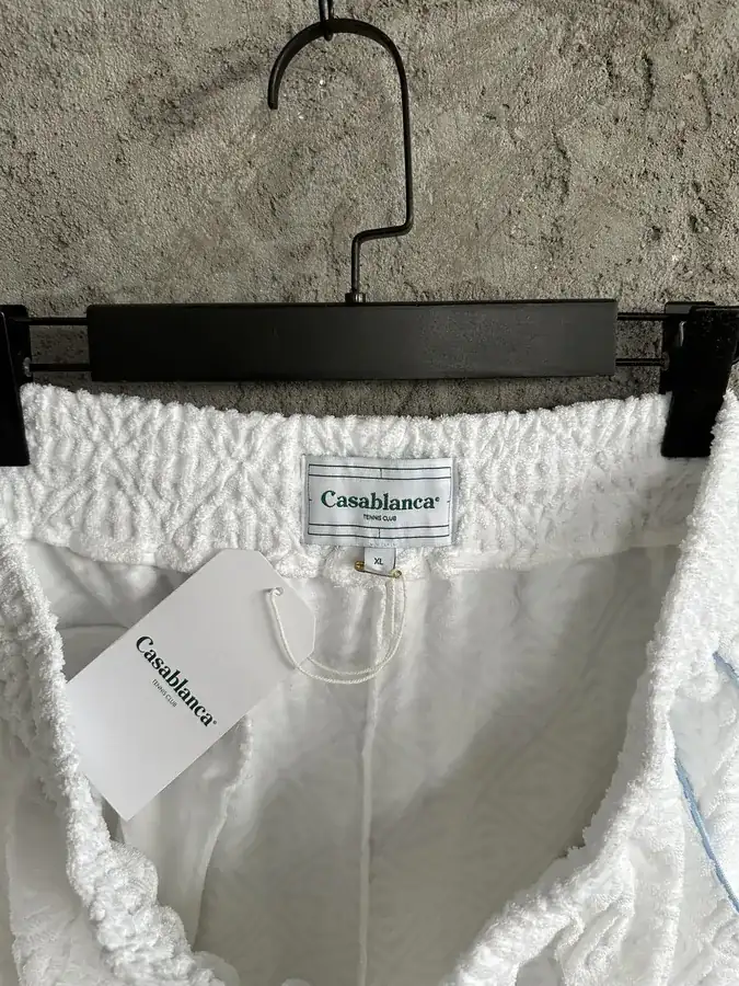 CASABLANCA 2024SS Logo Print Short