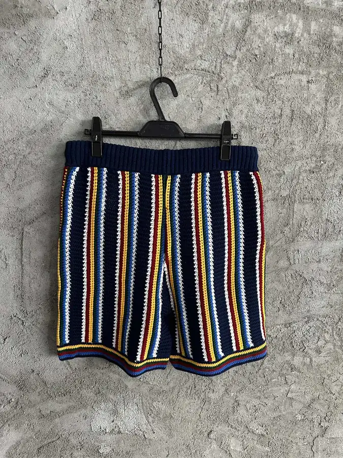 CASABLANCA 2025SS Yellow Striped Shorts