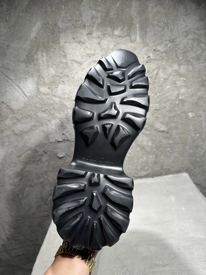 Rick Owens 2025SS New Generation Octopus Sole Crazy Laces Boots